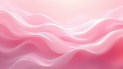 Obraz premium Pink background with a pink wave