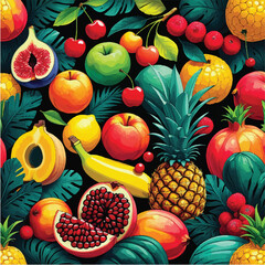 Fresh fruits and vegetables like apples, oranges, grapes, and berries offer a healthy and ripe food choice