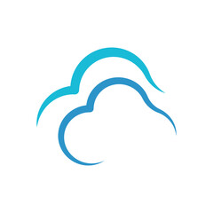 Cloud Logo Template Icon