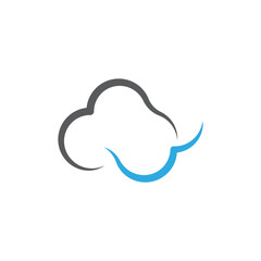 Cloud Logo Template Icon