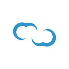 Cloud Logo Template Icon