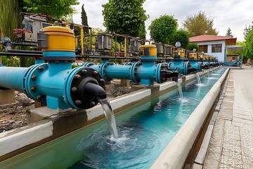 Urban water treatment plant with advanced recycling for safe potable water  
