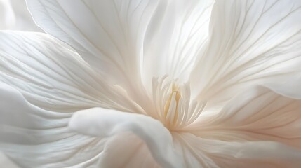 Elegant White Jasmine Flower in Close-Up with Soft Petals and Vibrant Greenery