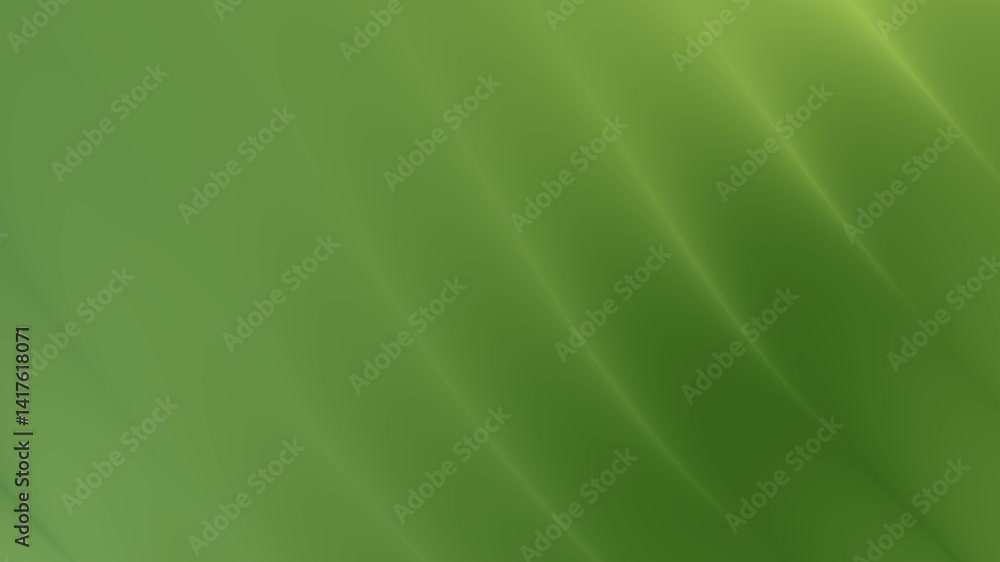 Aufkleber Abstract Soft Green Gradient Background With Subtle Diagonal Light Rays