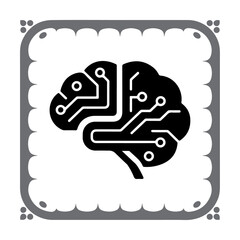 AI Meets Human Mind Concept