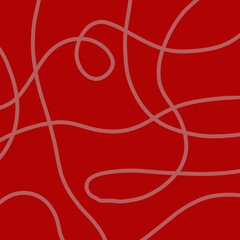 abstract red background with wavy lines