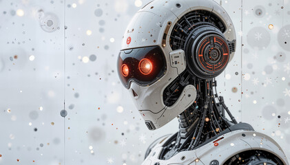 Fototapeta premium Futuristic AI A Vision of Advanced Robotics