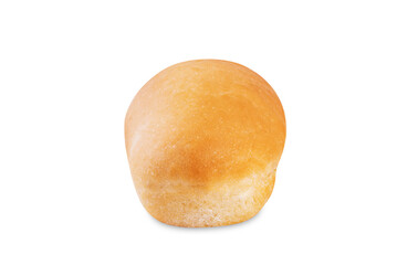 Hotdog bun on a white isolated background