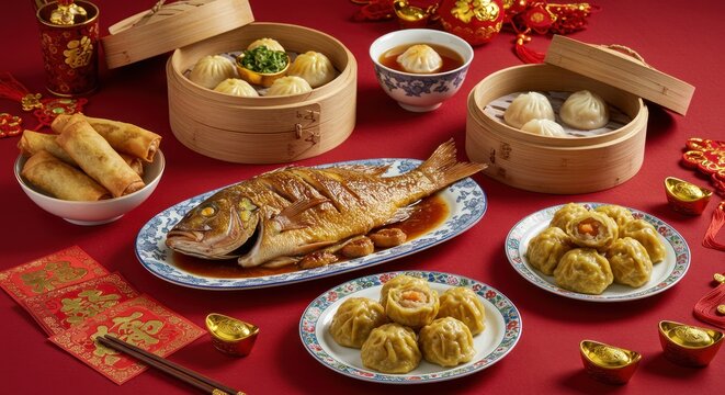 Chinese New Year Feast - Photo