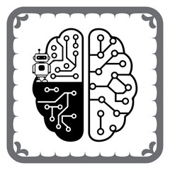 Smart Circuit Brain Graphic