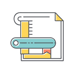 Conceptual illustration of a file format conversion tool and document processing