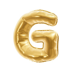 INFLATED LETTER ISOLATED ON WHITE, PNG TRANSPARENT alphabet png 3D RENDERING, GOLD COLOR