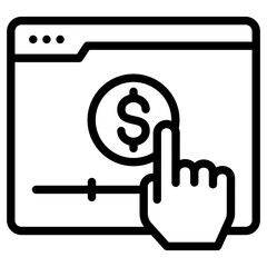 Cost Per Click Icon