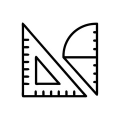 Design Software with Ruler Tool Icon Design