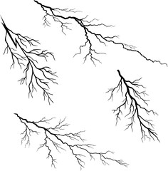 vector illustration of a lighthing