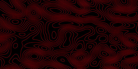 
Complex topographic contour lines abstract geographic map. Intricate line patterns on background.
