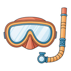 Snorkel mask png diving mask png snorkeling gear png underwater mask png scuba gear png beach mask png aquatic mask png swimming equipment png transparent background image