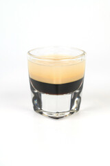 Cocktails on a white background