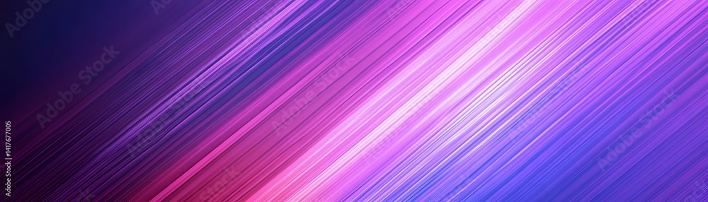 Poster diagonal vibrant color gradient lines.