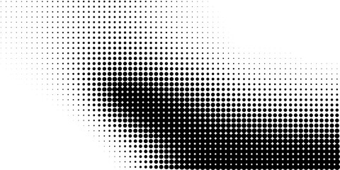 Abstract halftone dotted background. Grain gradient texture background with dots. Noise Stipple pointillism pattern. Sand, grain, grunge stipple effect. Abstract texture, engraved overlay. Vector