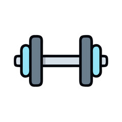 Dumbbell for Strength Training Icon Design