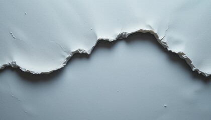 Torn paper texture close-up studio abstract art neutral palette top view creative design concepts