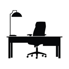 Business furniture minimalist silhouette design