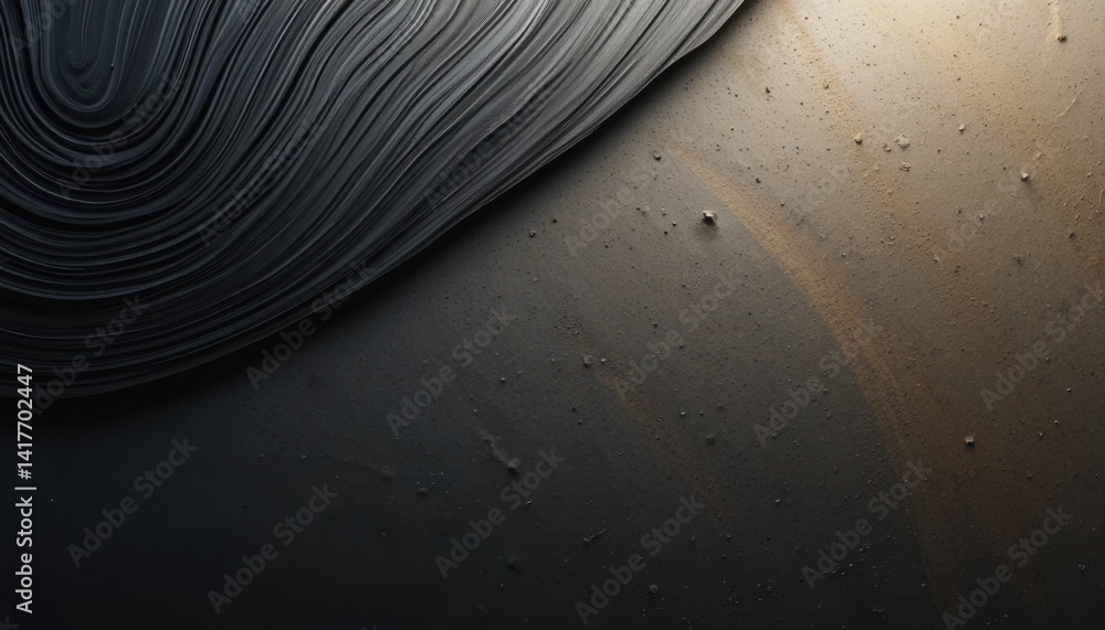 Poster fluid dynamics in abstract art studio high-resolution photograph minimalistic environment top-down v