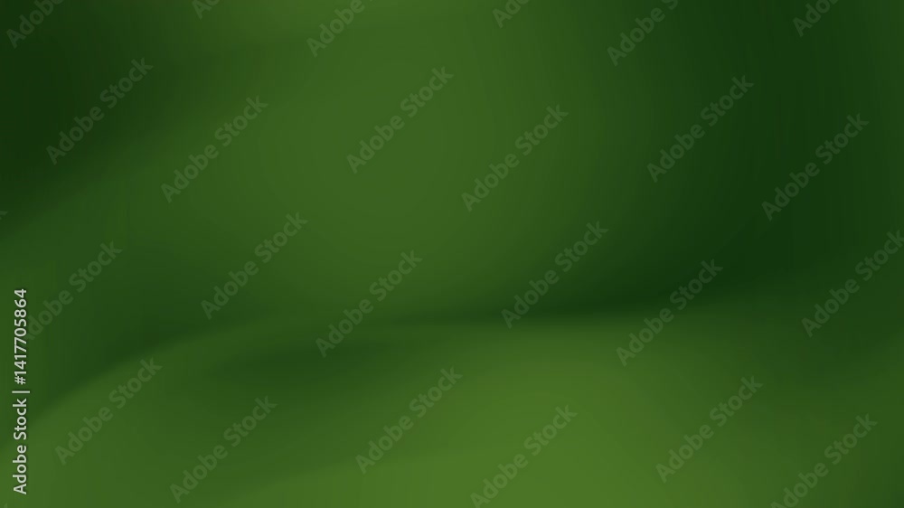 Poster dark green abstract background with smooth wavy shapes