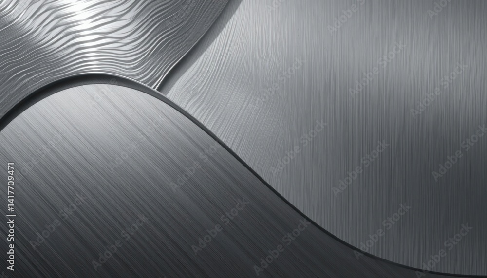 Poster abstract wave patterns modern art studio digital artwork minimalist environment close-up viewpoint c
