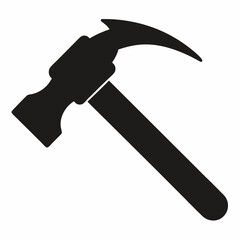 Claw Hammer silhouette icon