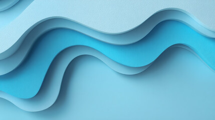 Fototapeta premium blue wavy gradation background, blue wavy background for web, poster, and ppt design