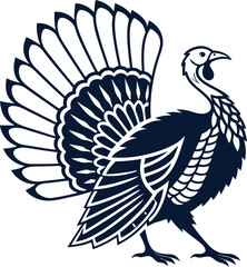 black and white bird