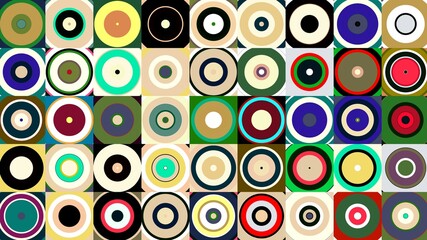 circle motif, circle pattern, symmetrical, circle lines, wall wallpaper, HD