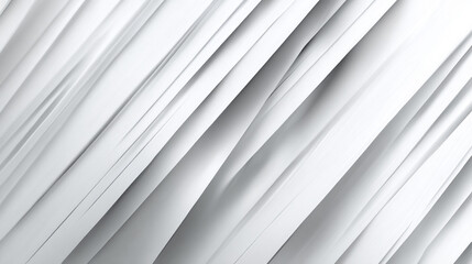 Fototapeta premium Abstract paper wave white background, white wavy background