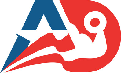 Letter AD American Fitness
