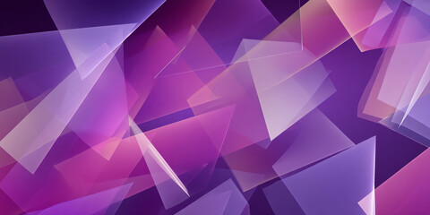 Abstract background of overlapping purple and pink geometric shapes, creating a dynamic and modern design, showcasing a contemporary aesthetic, ideal for digital projects