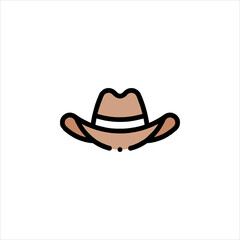 cowboy hat vector illustration