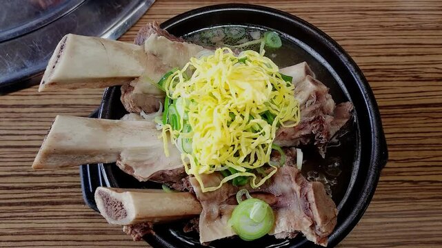 한국,음식,갈비탕,소,Korean food,galbitang