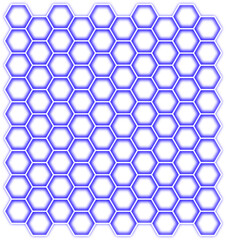 seamless hexagon pattern