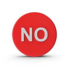 NO red icon transparent background