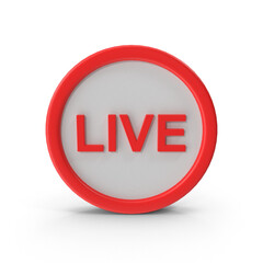 LIVE icon transparent background