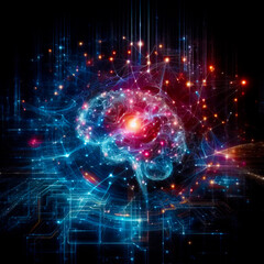 Obraz premium Artificial Intelligence Concept 