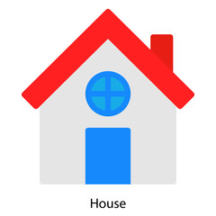 House single vector illustration icon