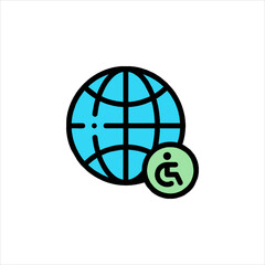 earth globe icon