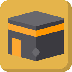 Holy Place single vector illustration icon