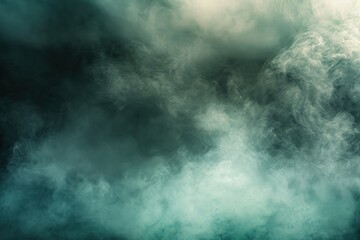 Mysterious fog rolling over serene landscape dreamy environment abstract nature art atmospheric viewpoint