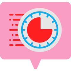 Rush Hour single vector illustration icon