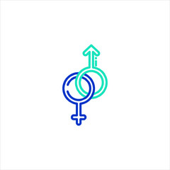 male and female symbols