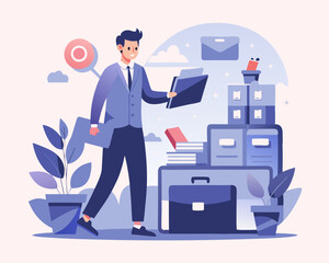  File Organization and Document Archive Management for Business Administration and Office Work